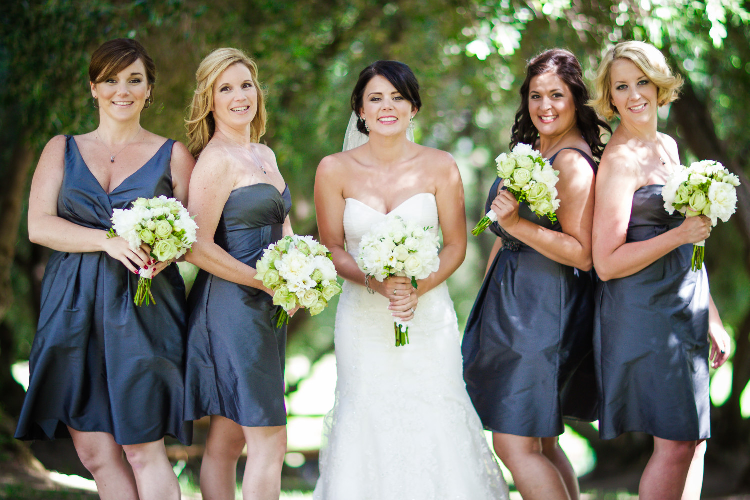 Bridal party at a San Luis Obispo wedding photographers