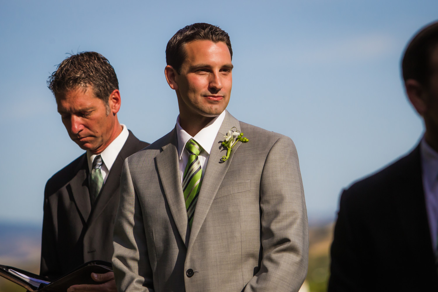 San Luis Obispo wedding groom