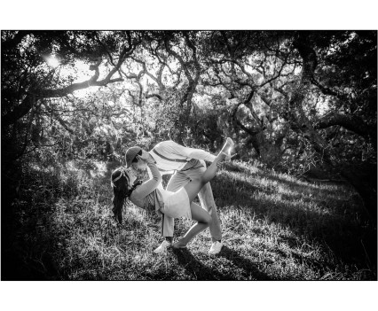 outdoor engagement session