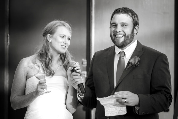 Bride and groom speech