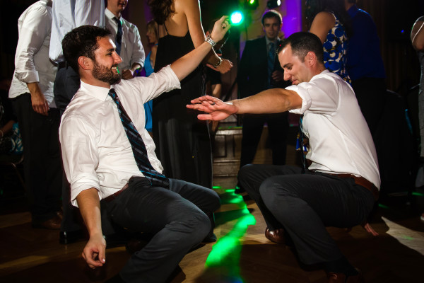 Dancing at the reception